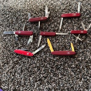 Vintage Swiss Army Pocket Multi-Tool Knife Set